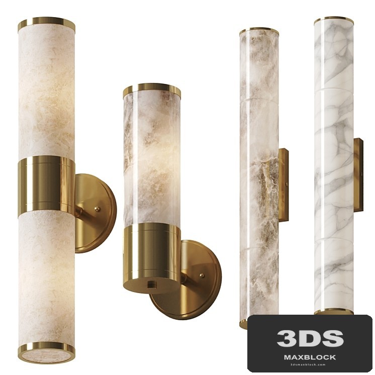 Lampatron Marble and Prisca - Wall Lamps Set