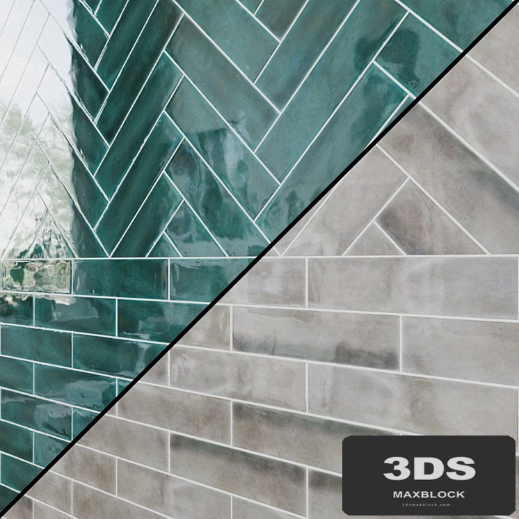 Opal Collection Rustic Style Ceramic Tiles 7.5 × 30 Brick