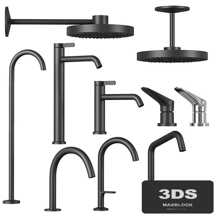 Axor faucets and showers set 1