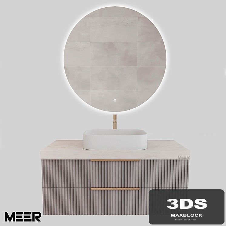 MEER PRIMA bathroom furniture set