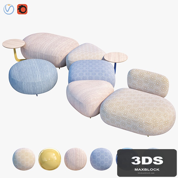 CODE OUT Poufs II