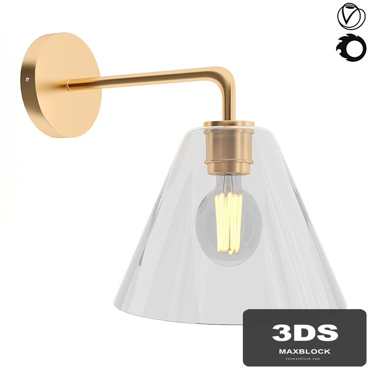 Sculptural Glass Cone