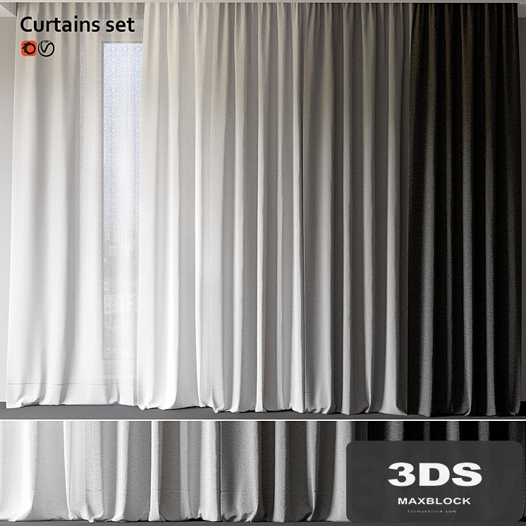Curtains set 3