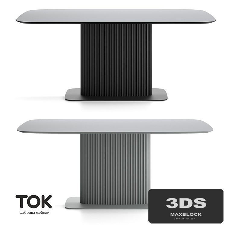 (OM) Series of Tables "velvet Sl with Flanged" Current Furniture