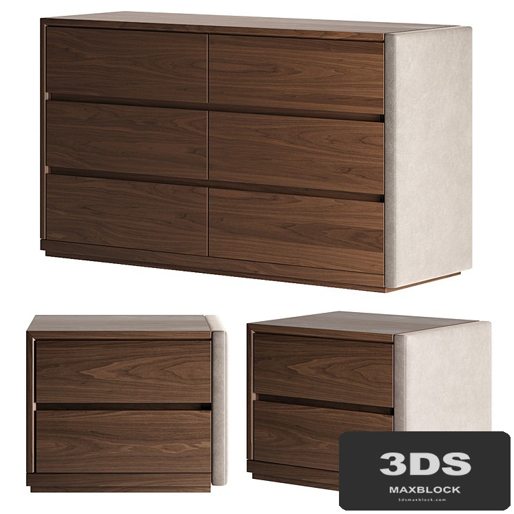 TAYLOR Nightstand and Sideboard by Domkapa