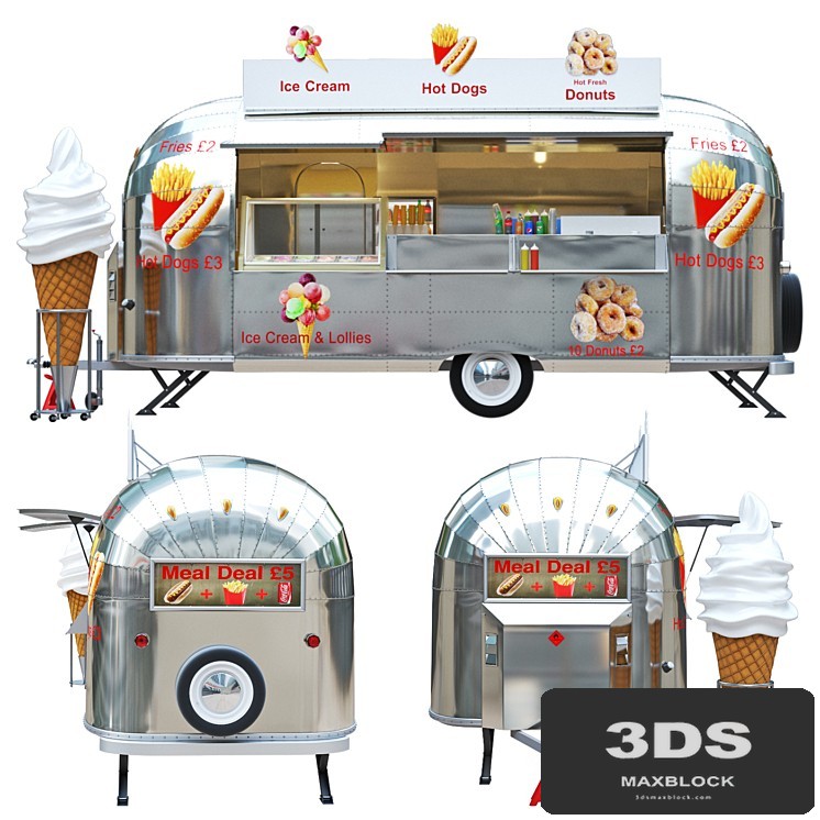 Airstream food truck