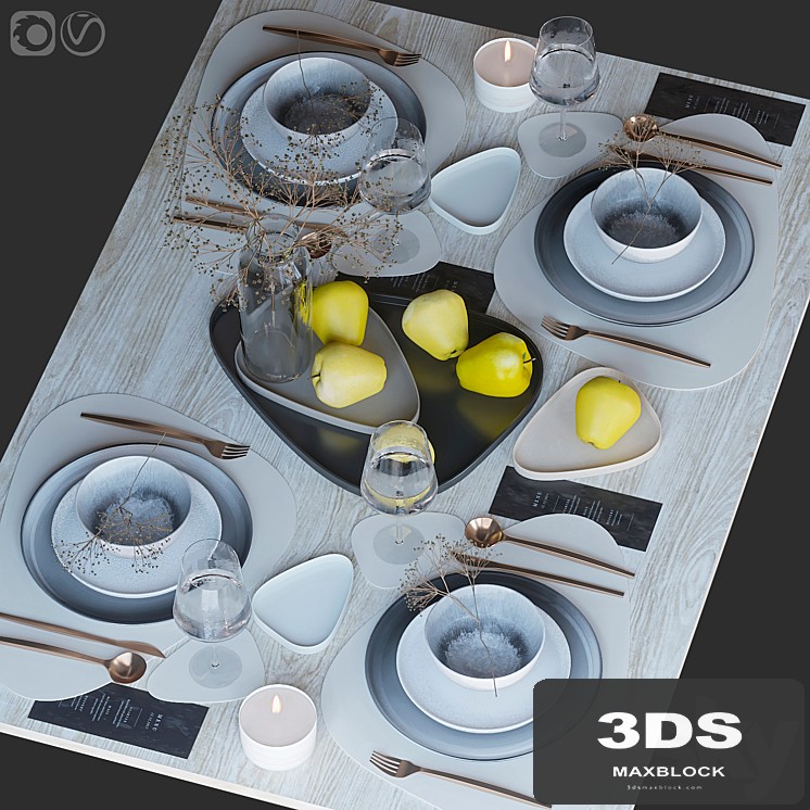 Table setting 70 - View 1