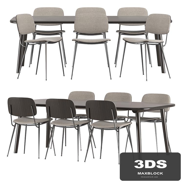 Dining set by Fredericia