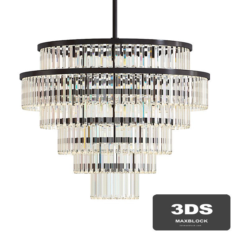 Gemma Crystal Round Chandelier
