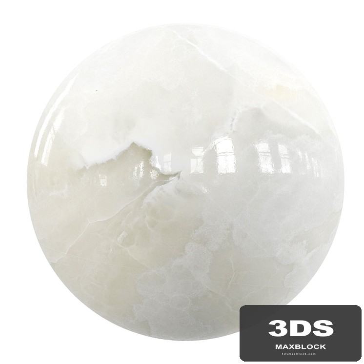 Pbr Marble - White Onyx