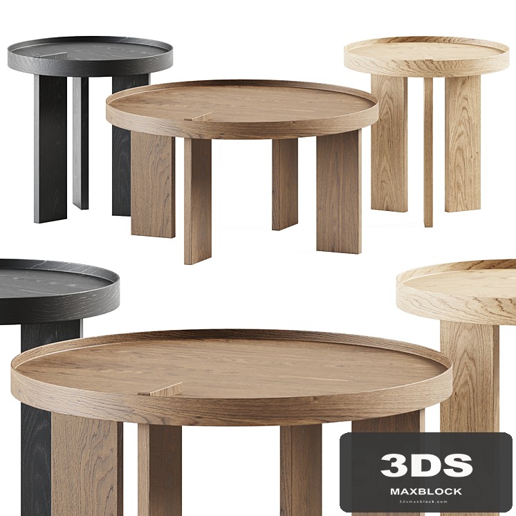Bruno Coffee Table by TemaHome / Wooden table