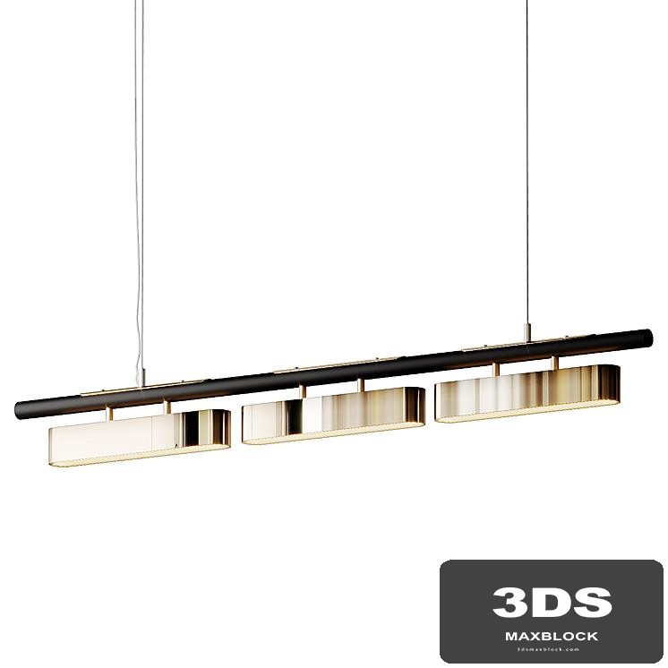 Colt Pendant Light by Bert Frank