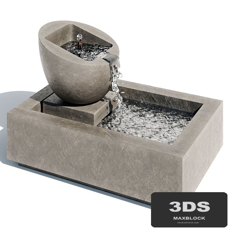 Genesis II Garden Water Fountain
