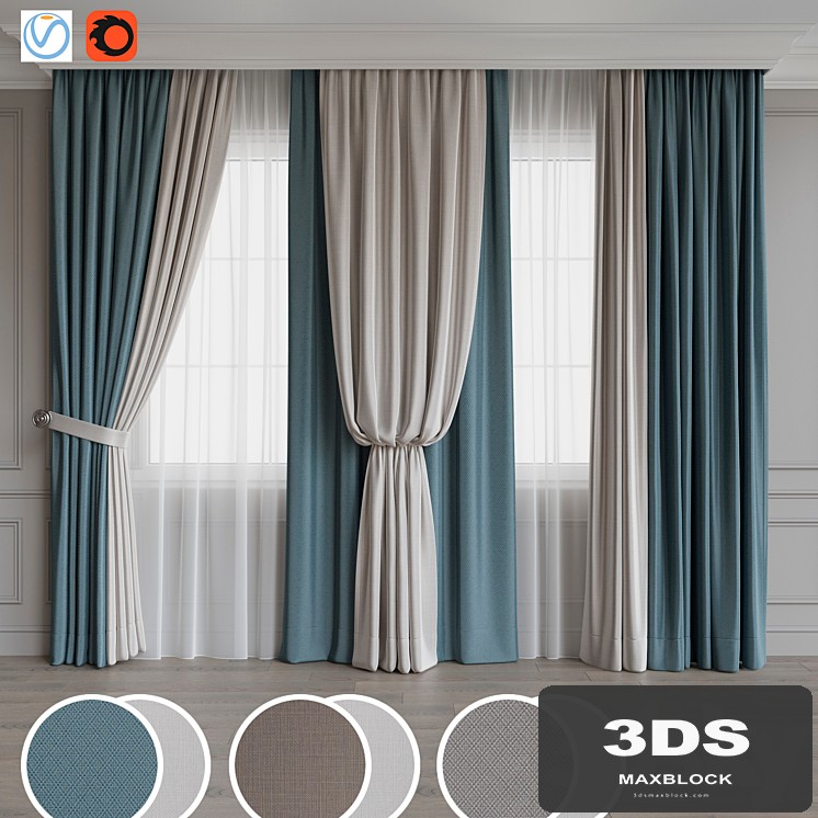Drapery set 120
