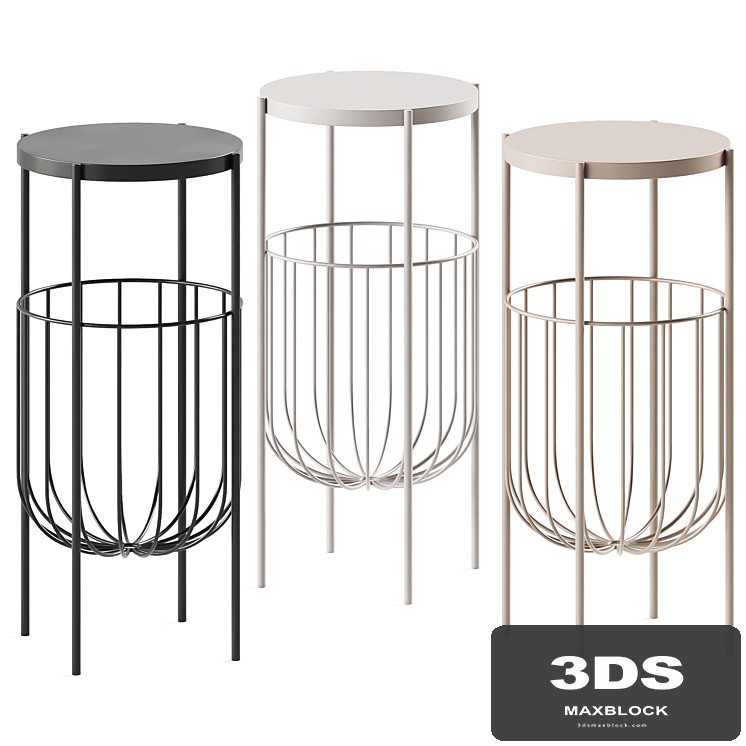 Eyrie Console Table Round by Hübsch Interior / Side table