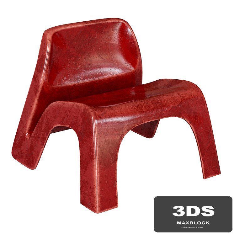 Luigi Colani - Fiberglass lounge chair