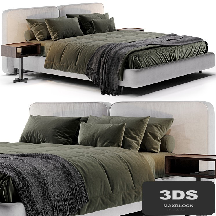 Minotti Tatlin Cover Bed