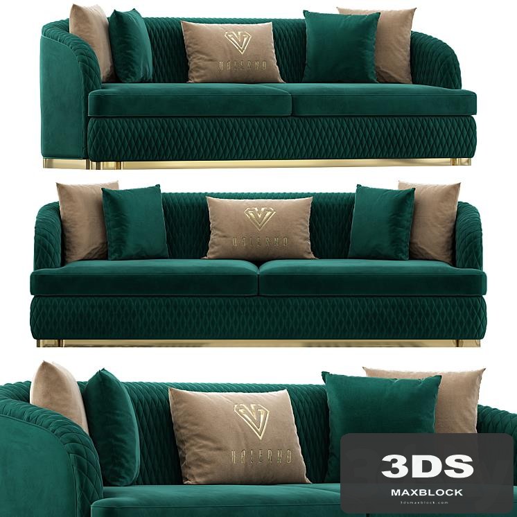 Luxury Olivia Metal Sofa Set