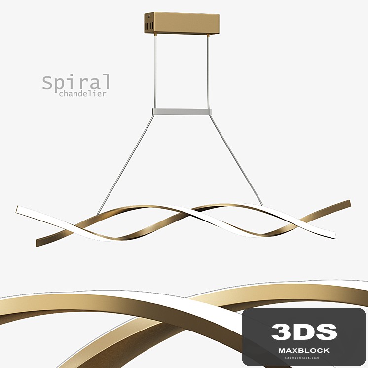Spiral Chandelier