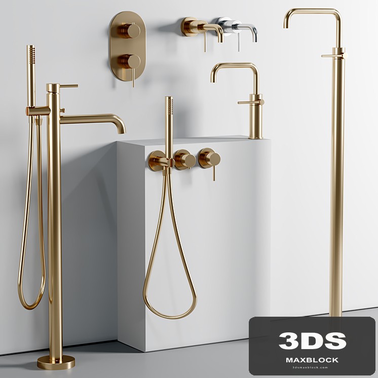 Nobili taps and shower set 13
