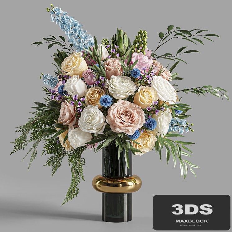 Flower Set 026 Big bouquet 01