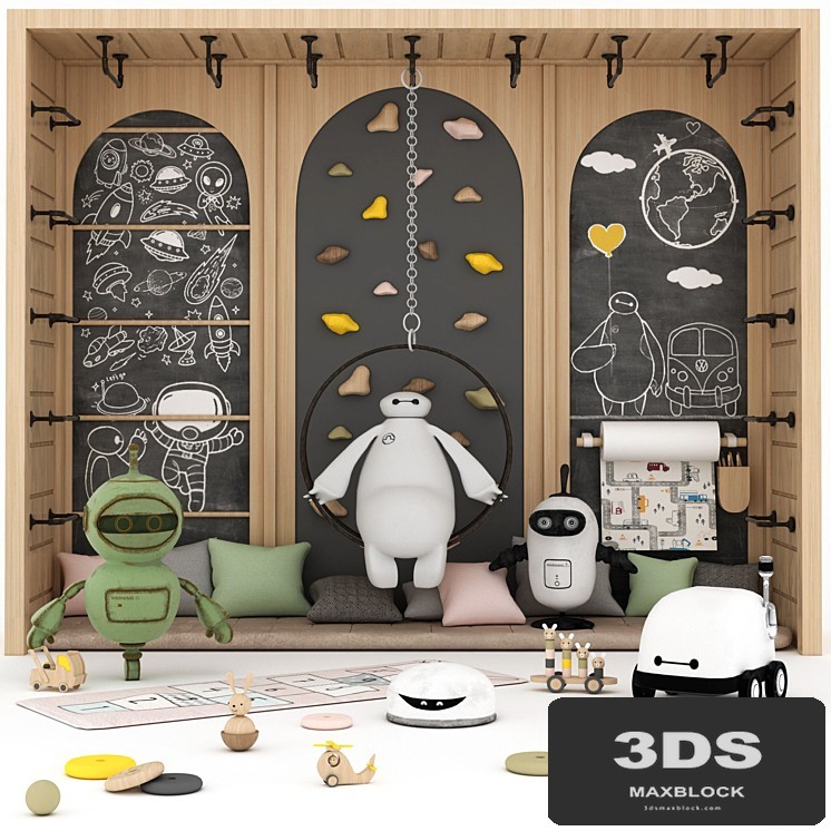 toys and furniture set