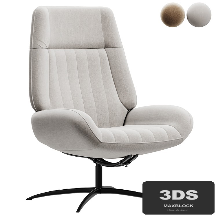 DRAAIFAUTEUIL_TIRONA_GEEL