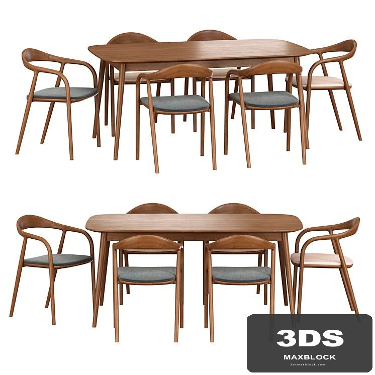 Dining set 025 Neva chair