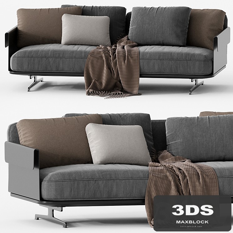 Flexform BRETTON Fabric sofa