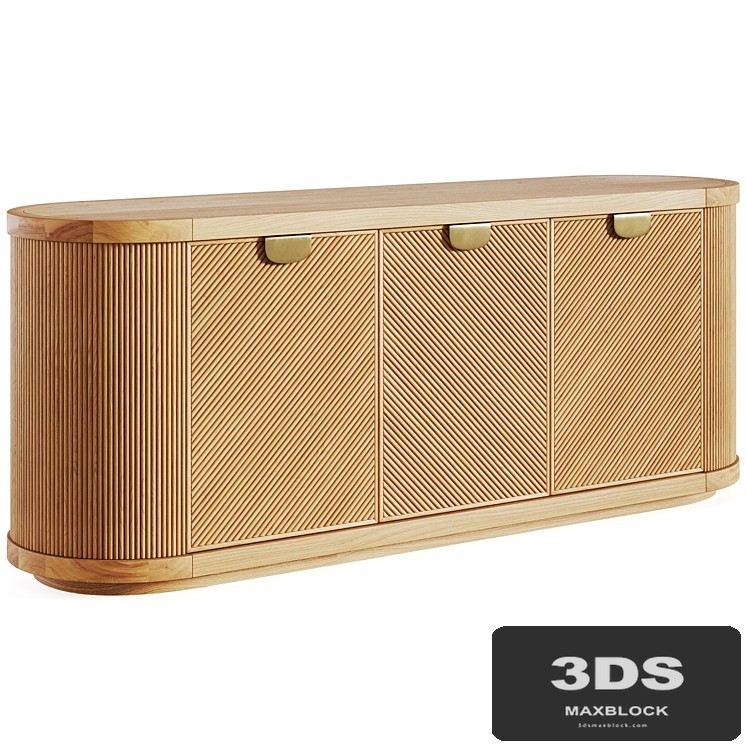 Console Arianna Raffia by West Elm
