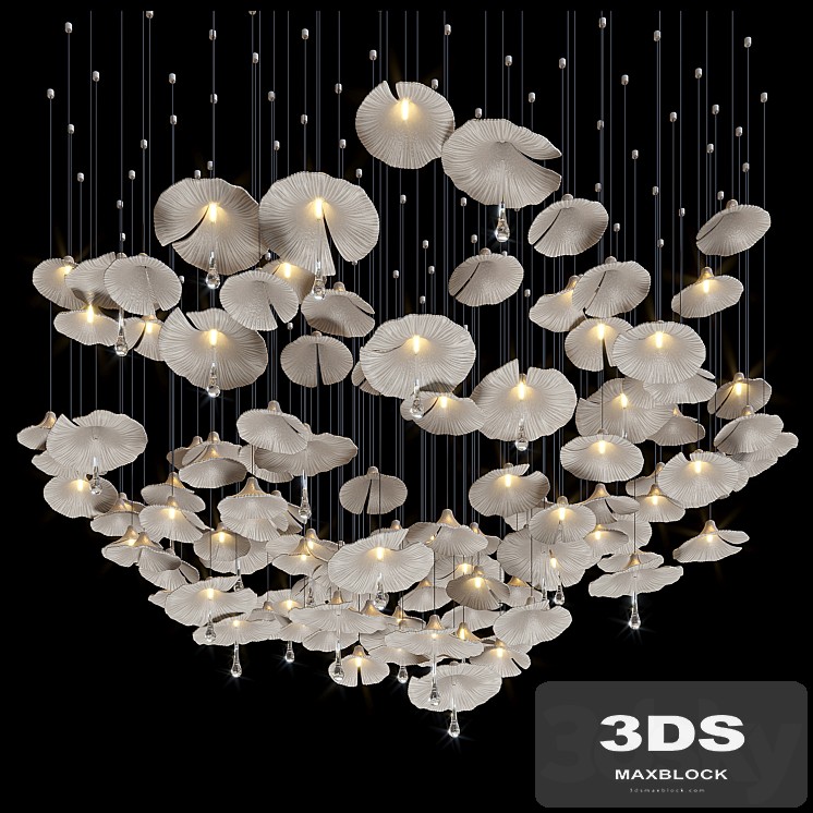 Hanging installation Vargov® Design - Nelumbo
