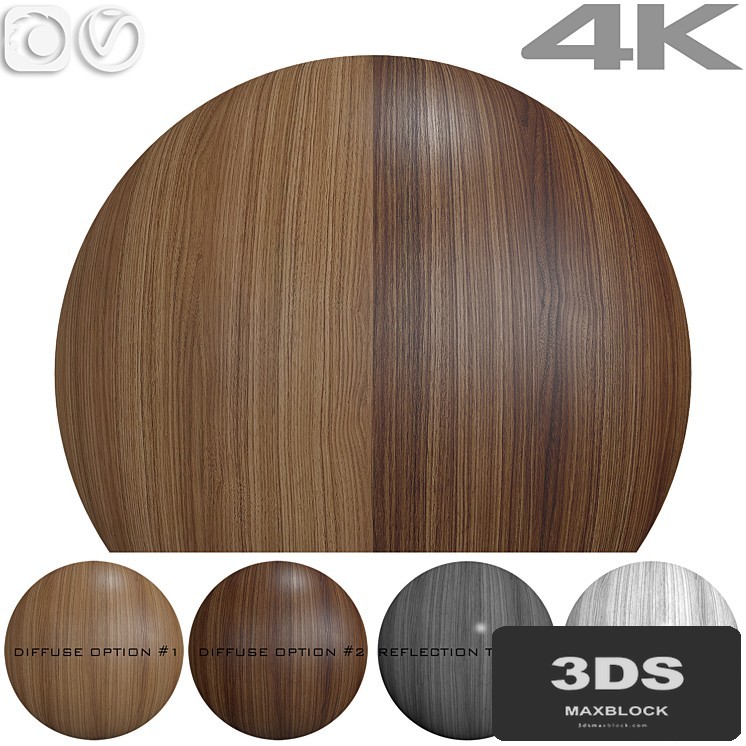Wood texture - Walnut №8