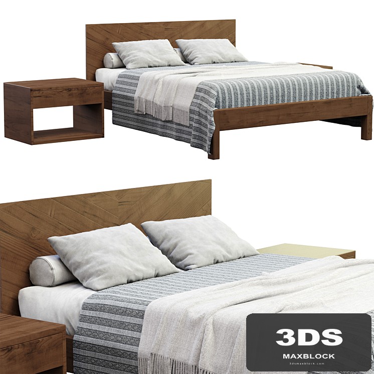 Bed Wood West Elm