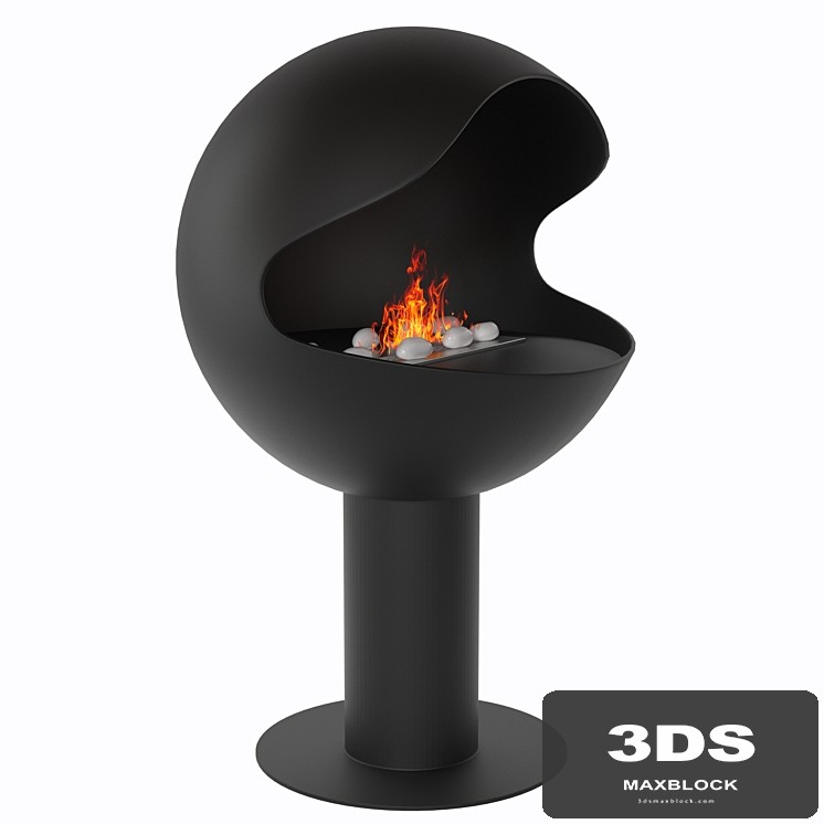 Biofireplace floor LuxFire "John Silver"