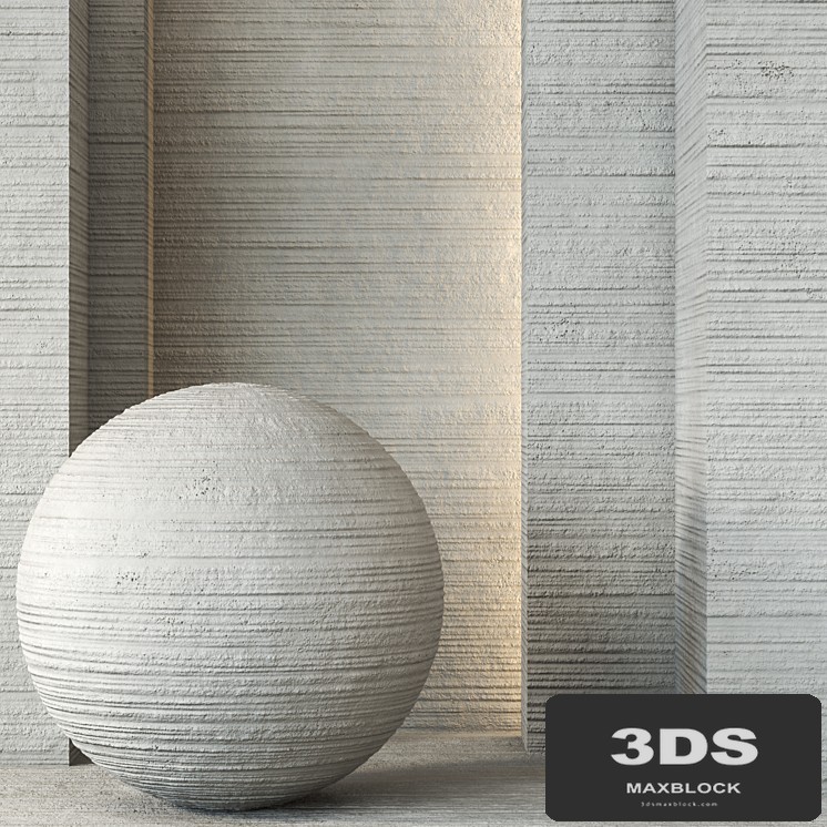 Decorative Wall Plaster Texture 4K - Seamless