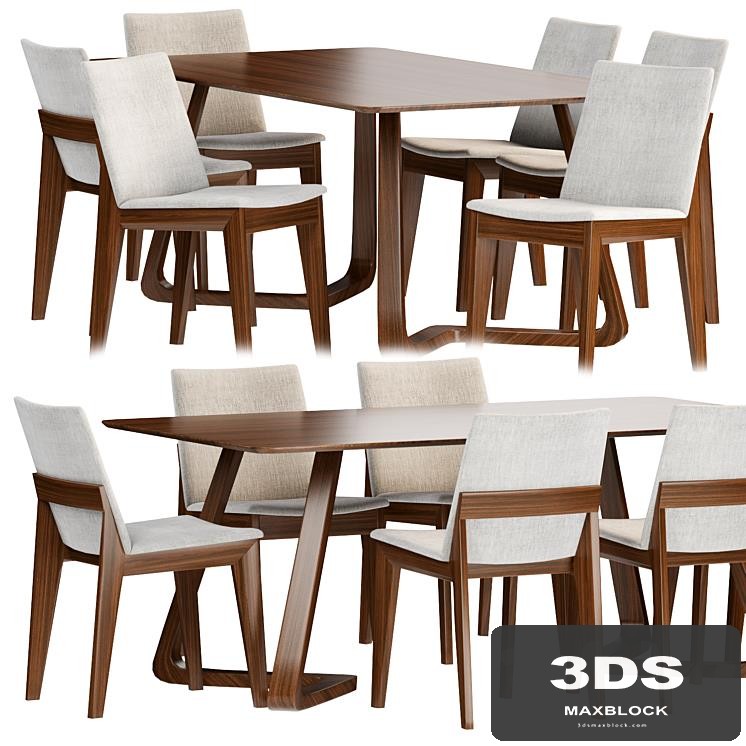 Dining set by scandinaviandesigns
