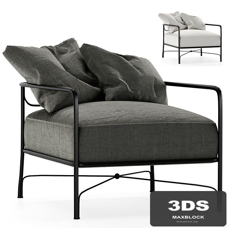 Armchair Minotti Le Parc Outdoor