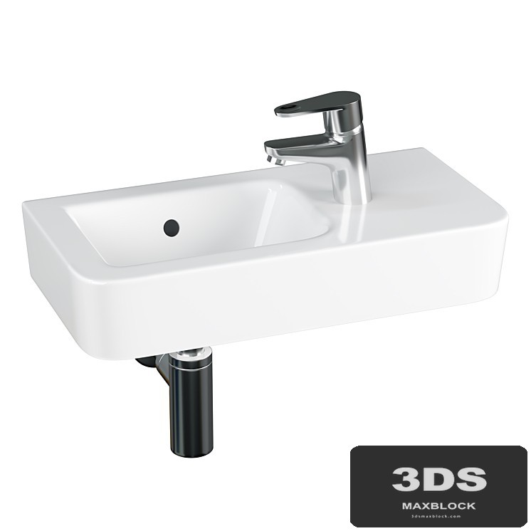Sink Geberit (Keramag) Renova Nr1 276250000 white