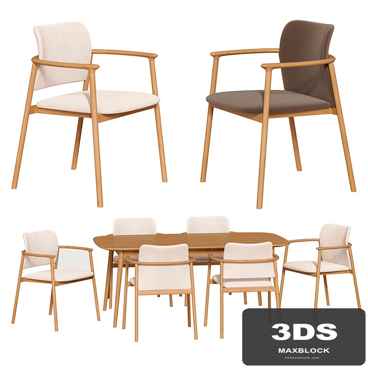 Dining set 027 Lord chair