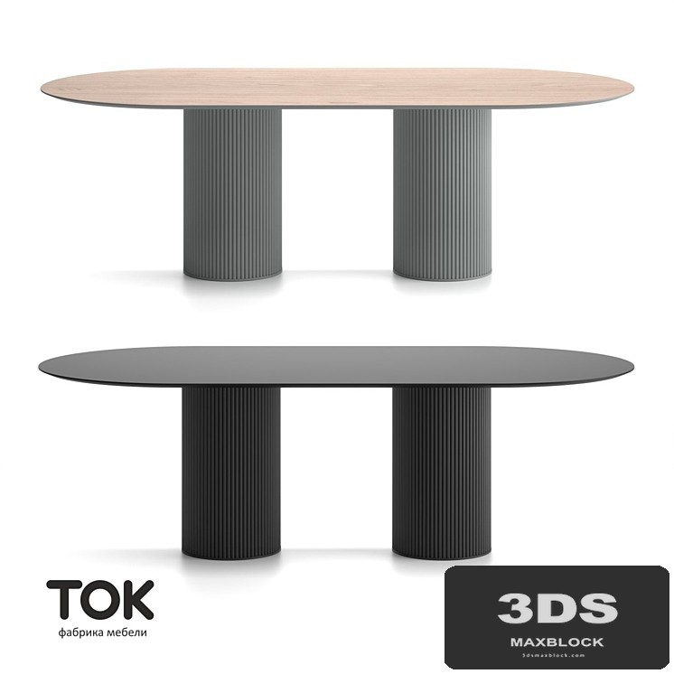 (OM) SERIES OF TABLES "VELVET OVAL-2" CURRENT FURNITURE
