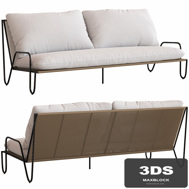 Coco Republic Shore Outdoor Sofa