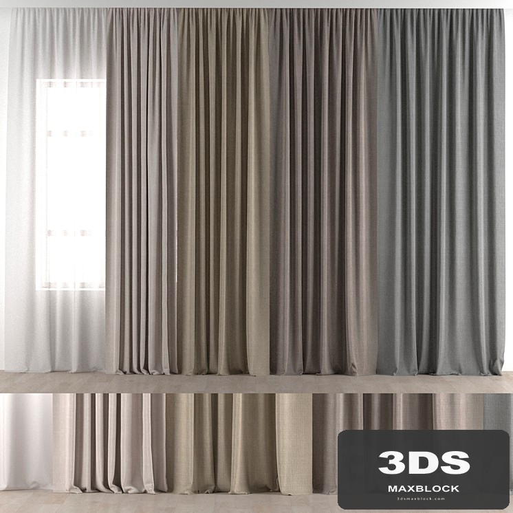 curtains in assortment