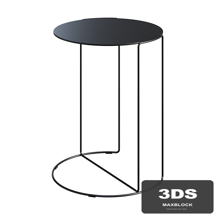 Coffee table WALTER KNOLL OKI BIJZETTAFEL T4 side coffee table