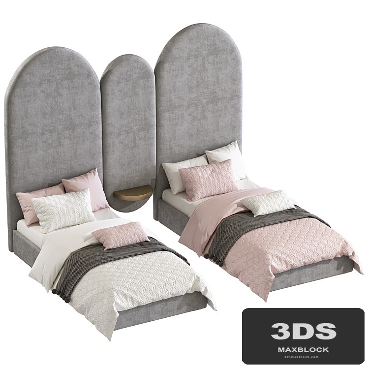 Modern style bed 250