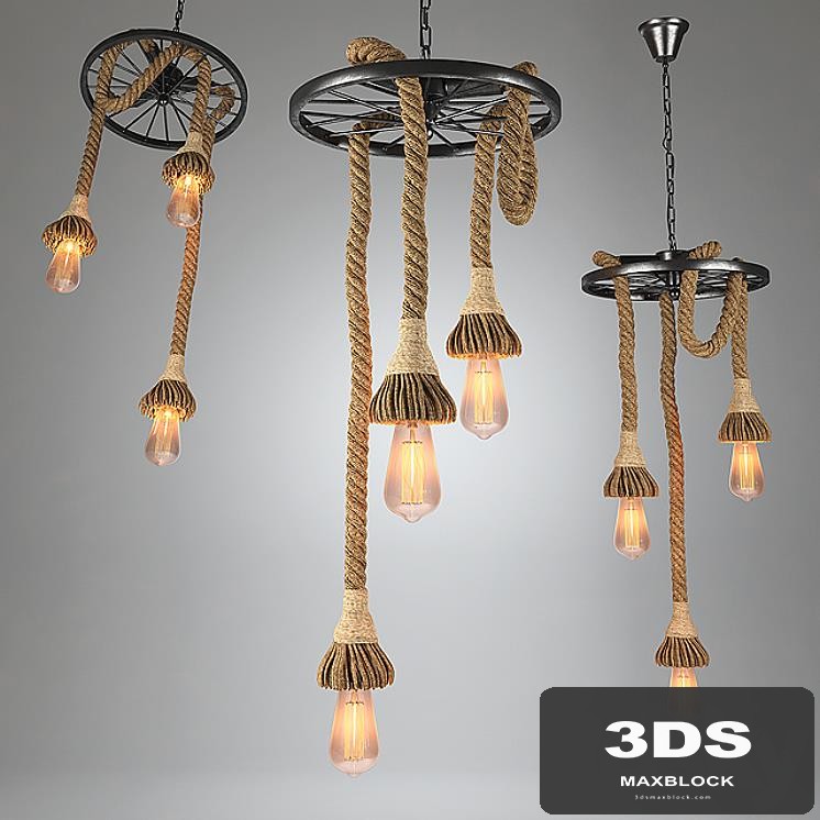 loft-style country pendant lamp
