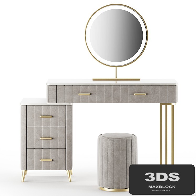 Homary Makeup Vanity Table