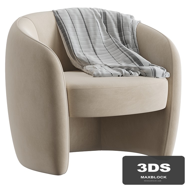Kearney Wide Tufted Barrel Chair