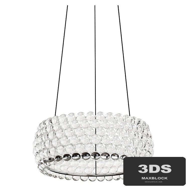 Chandelier FOSCARINI CABOCHE PLUS MEDIA HANGLAMP lamp