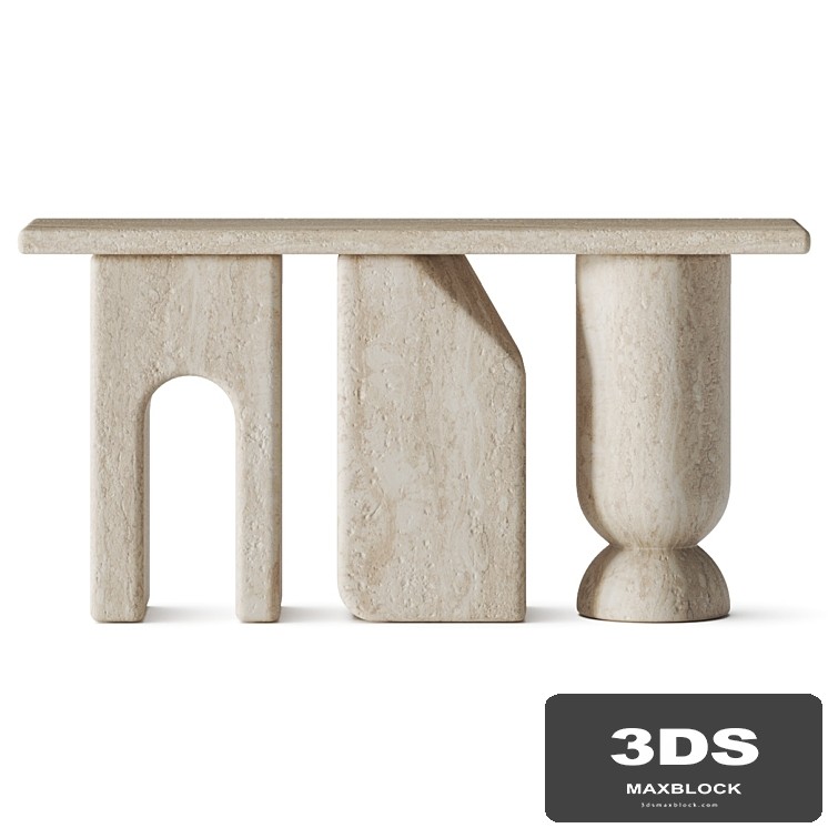 RDLC Latt Marble Console Table