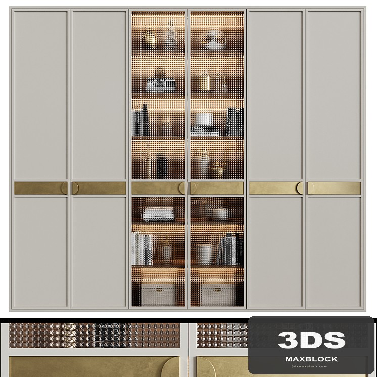 Art Deco Wardrobe 19